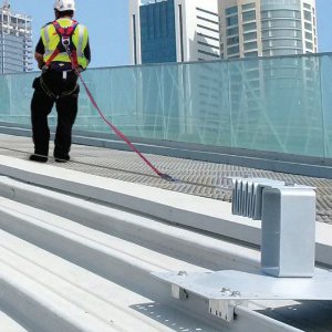 roof fall arrest system life line